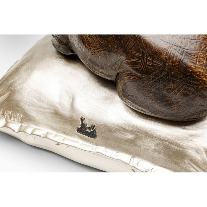 Figurina decorativa Sleeping Rhino 37 cm