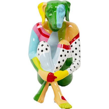 Decoratiune Gangster Dog Multicolor 80 cm