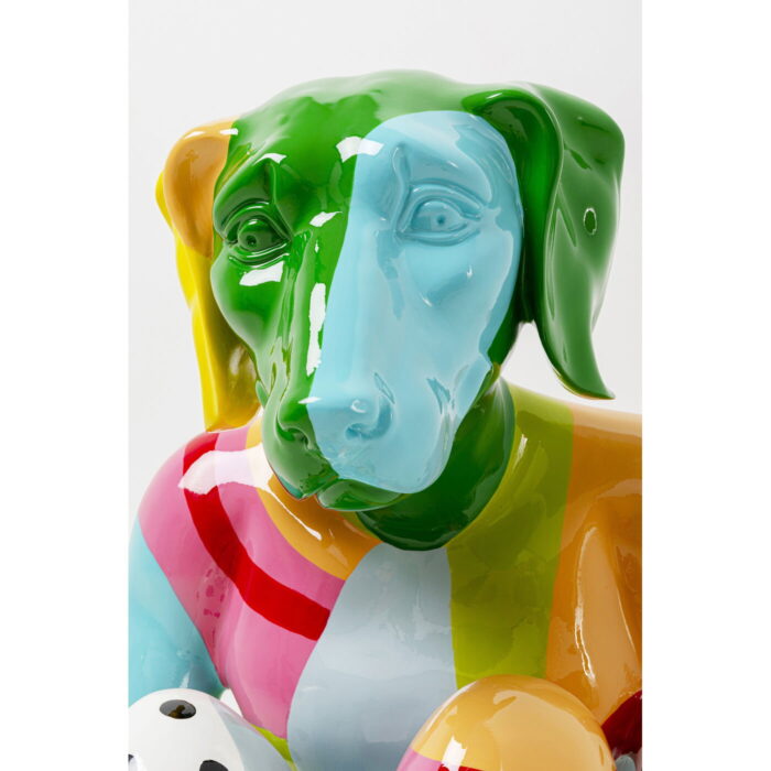 Decoratiune Gangster Dog Multicolor 80 cm