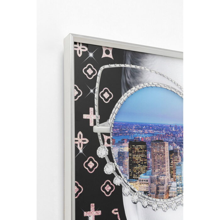 Rama foto NY View 80x80 cm