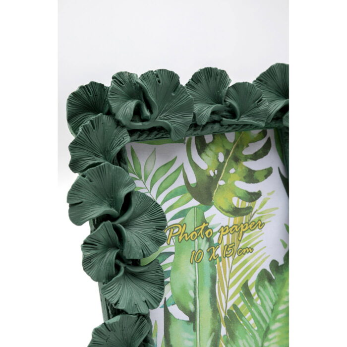 Rama foto Ginkgo Leaf Verde 17x20 cm
