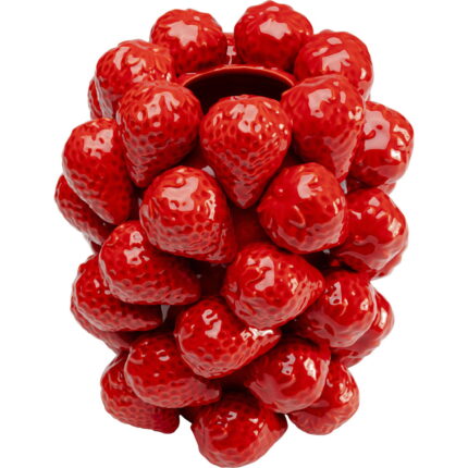 Vaza Strawberries Rosu 24 cm