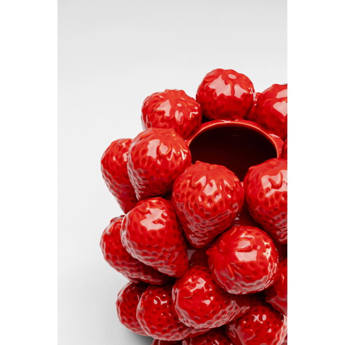 Vaza Strawberries Rosu 24 cm