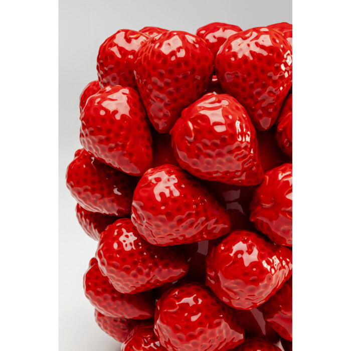 Vaza Strawberries Rosu 24 cm