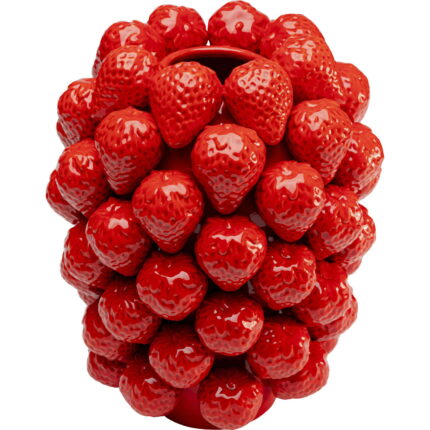 Vaza Strawberries Rosu 30 cm