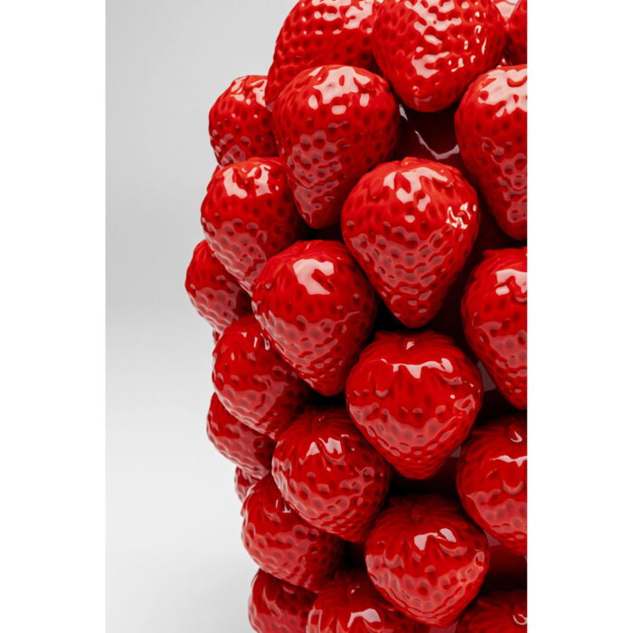 Vaza Strawberries Rosu 30 cm