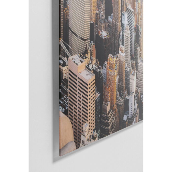 Tablou Glass City View 150x100 cm
