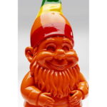 Figurina decorativa Gnome Standing Rainbow Portocaliu 46 cm