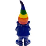 Figurina decorativa Gnome Standing Rainbow Albastru 21 cm