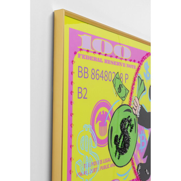 Rama foto Graffiti Money 70x160 cm