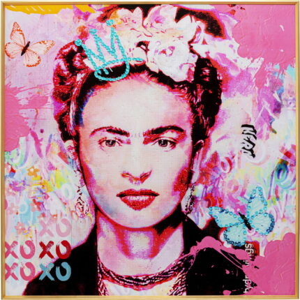 Rama foto La Viva Mexico 100x100 cm