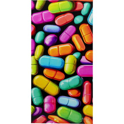 Tablou Canvas Pastilla Colorat 70x140 cm