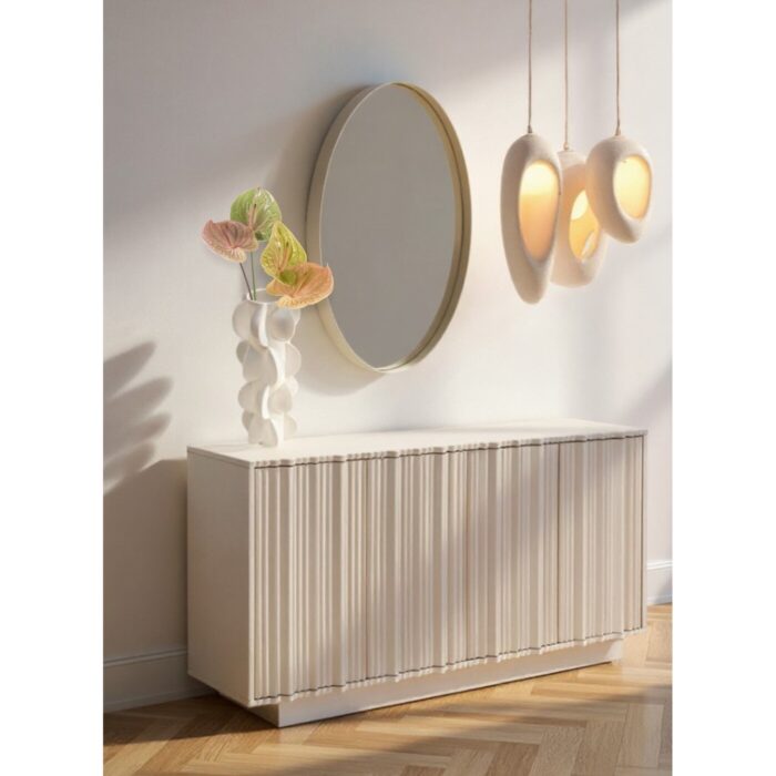 Vaza Viento Alb 35 cm