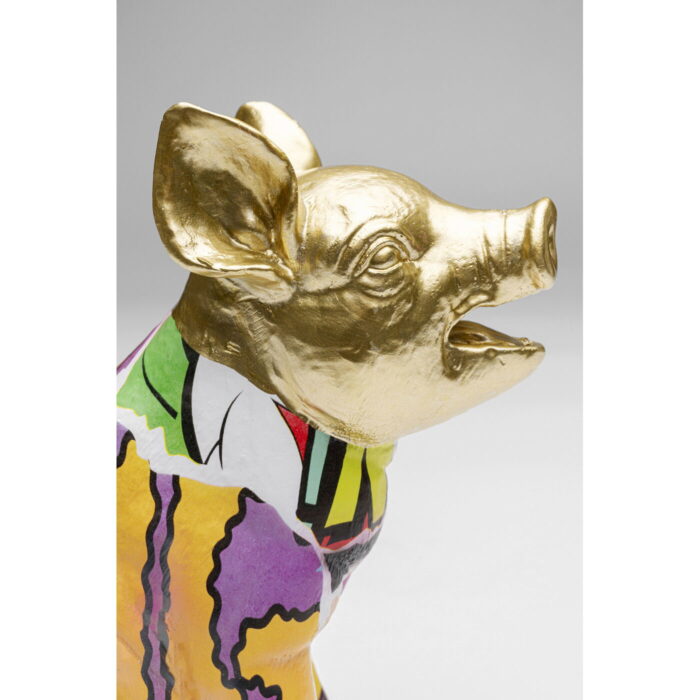 Figurina decorativa Graffiti Pig 20 cm