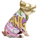 Figurina decorativa Graffiti Pig 20 cm
