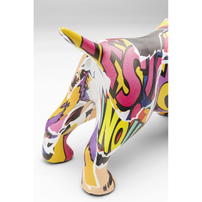 Figurina decorativa Graffiti Pixel Dog 35 cm
