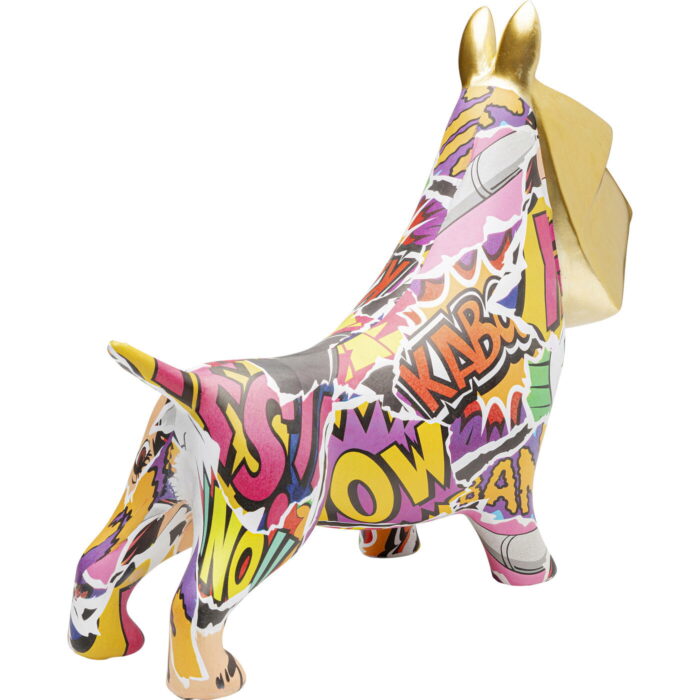 Figurina decorativa Graffiti Pixel Dog 35 cm