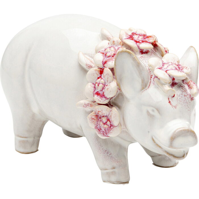 Figurina decorativa Hawaii Pig 11 cm