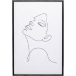 Rama foto Drawing Lady 63x93 cm