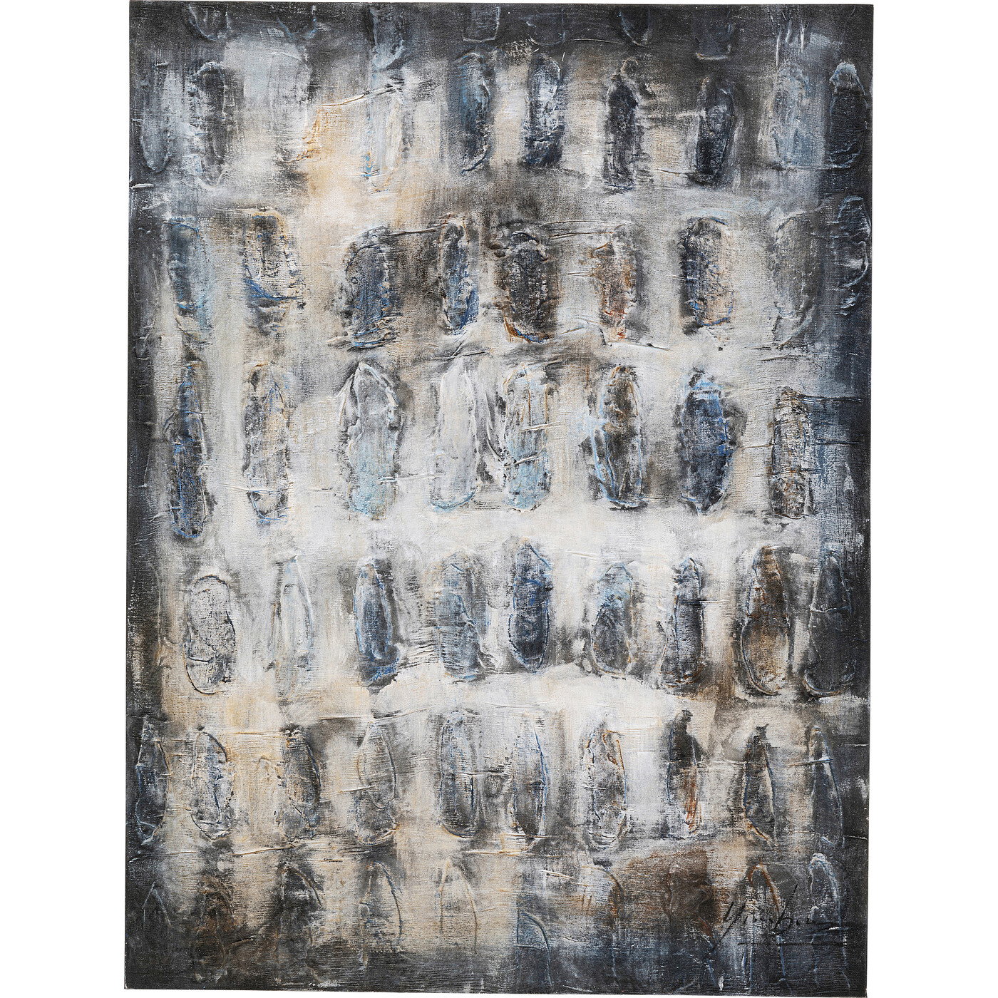 KARE-56781-1400x1400-1.jpg Tablou Canvas Shadows Gri 90x120 cm