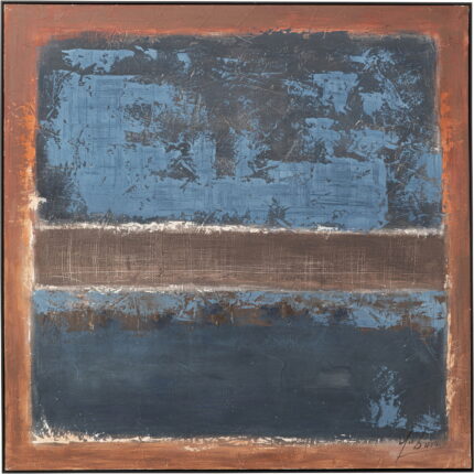 Rama foto Silence Albastru 120x120 cm
