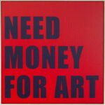 Rama foto Need Money 80x80 cm