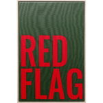 Rama foto Rosu Flag 40x60 cm