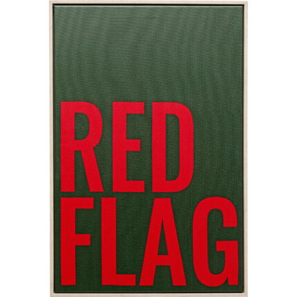 Rama foto Rosu Flag 40x60 cm