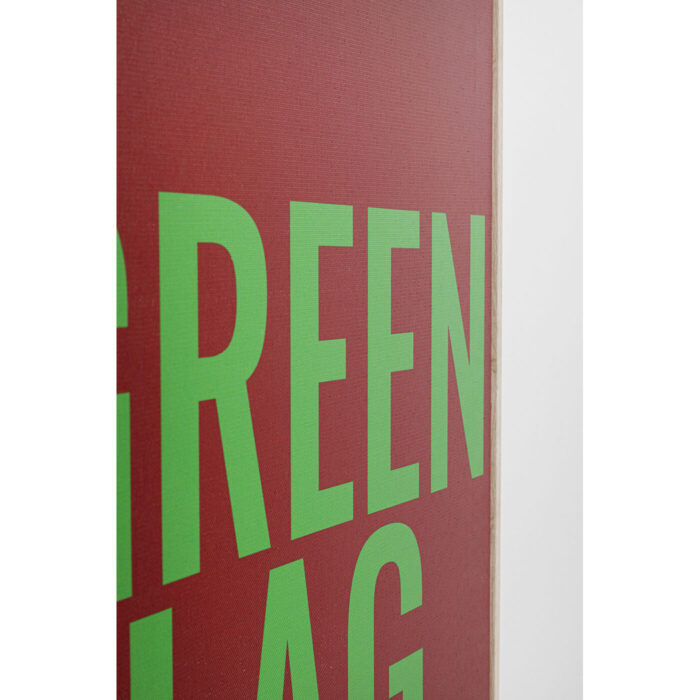 Rama foto Verde Flag 40x60 cm