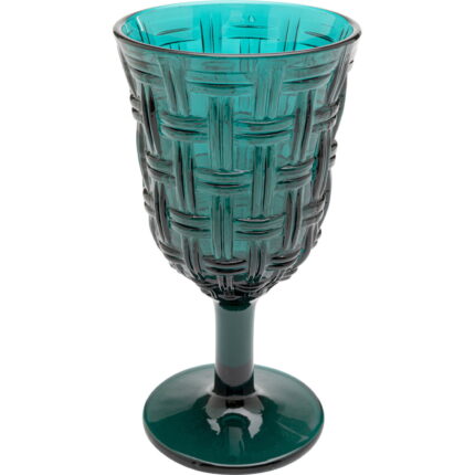 Pahar de vin Tissue AlbastruVerde 17 cm