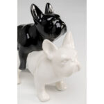 Figurina decorativa Love Dogs Negru