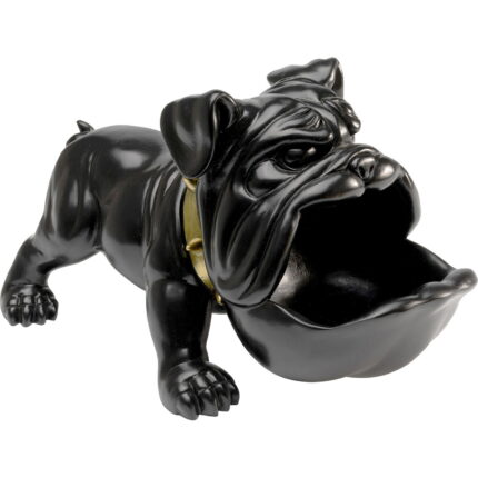 Figurina decorativa Hungry Dog Negru 37 cm