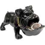 Figurina decorativa Hungry Dog Negru 37 cm