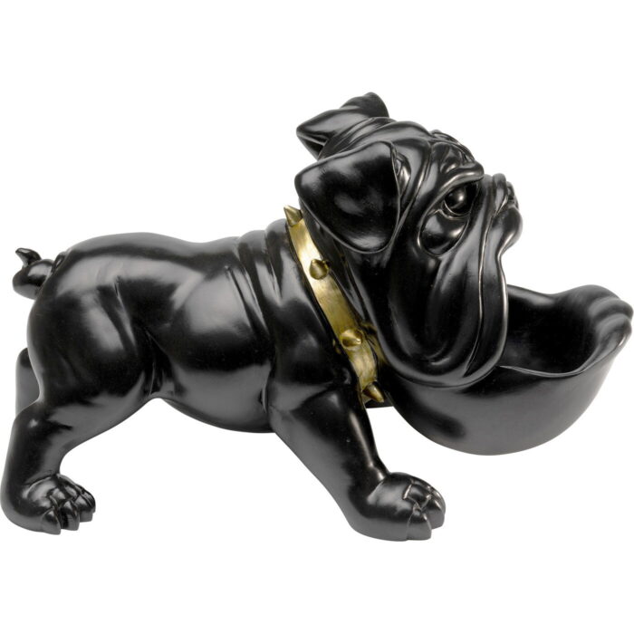 Figurina decorativa Hungry Dog Negru 37 cm