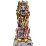 Figurina decorativa Graffiti King Lion 29 cm