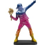 Figurina decorativa Street Art Bouquet Rainbow 41 cm