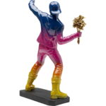 Figurina decorativa Street Art Bouquet Rainbow 41 cm