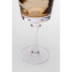 Pahar de vin rosu Mimi Amber 21 cm