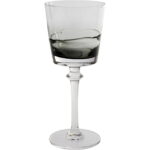 Pahar de vin rosu Mimi Gri 21 cm
