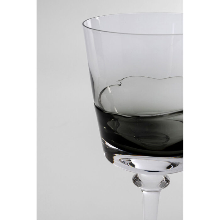 Pahar de vin rosu Mimi Gri 21 cm