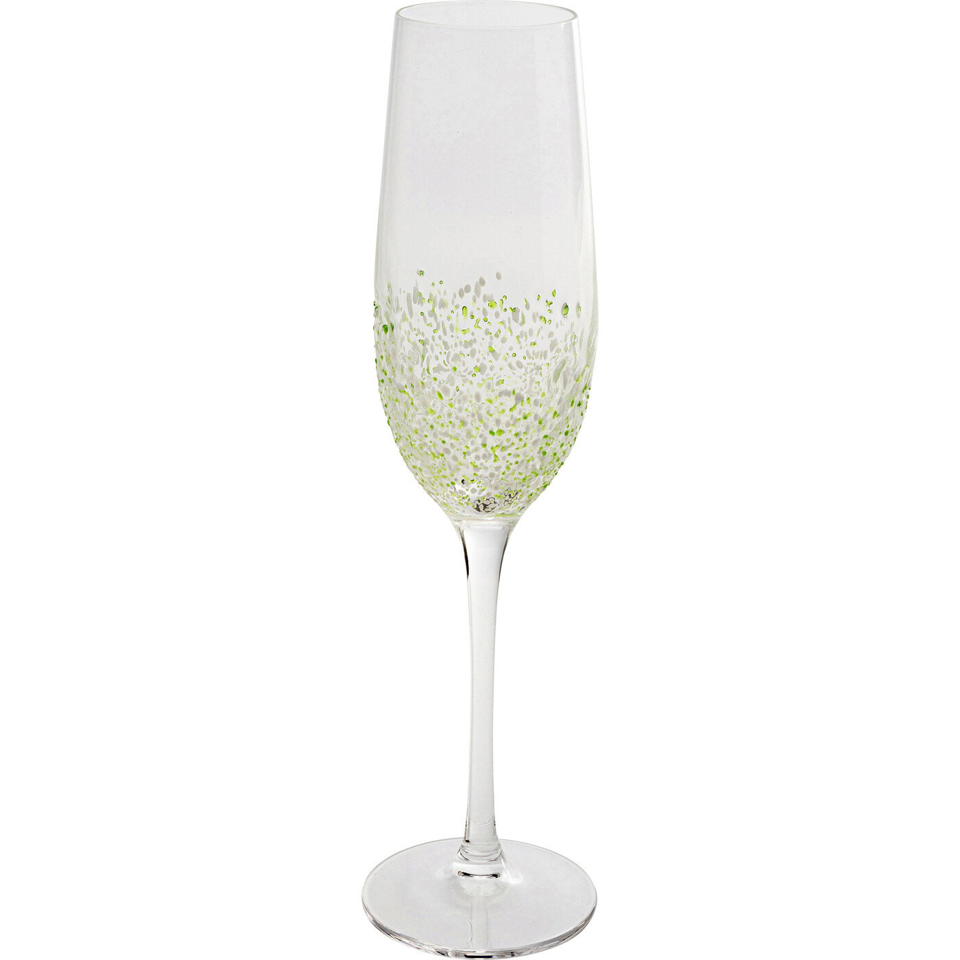 KARE-56942-1400x1400-1.jpg Pahar de Sampanie Confetti Verde 24 cm