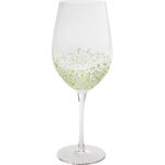 Pahar de vin Confetti Verde 24 cm