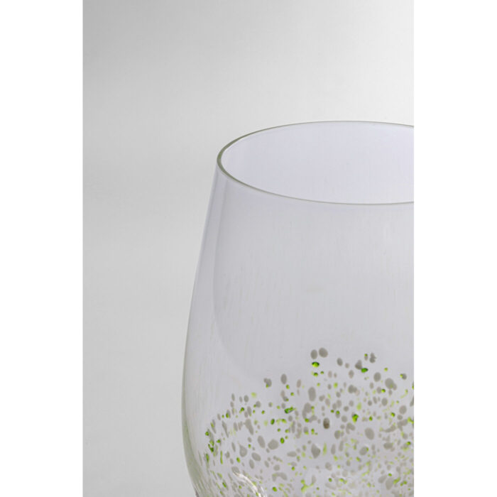 Pahar de vin Confetti Verde 24 cm