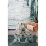 Pahar de vin Confetti Verde 24 cm