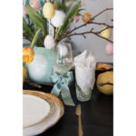 Pahar de vin Confetti Verde 24 cm