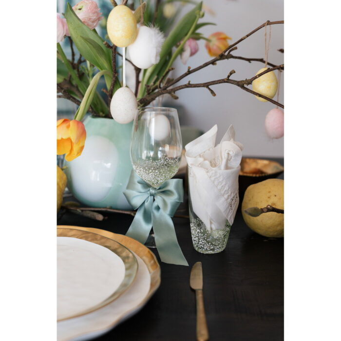Pahar de vin Confetti Verde 24 cm