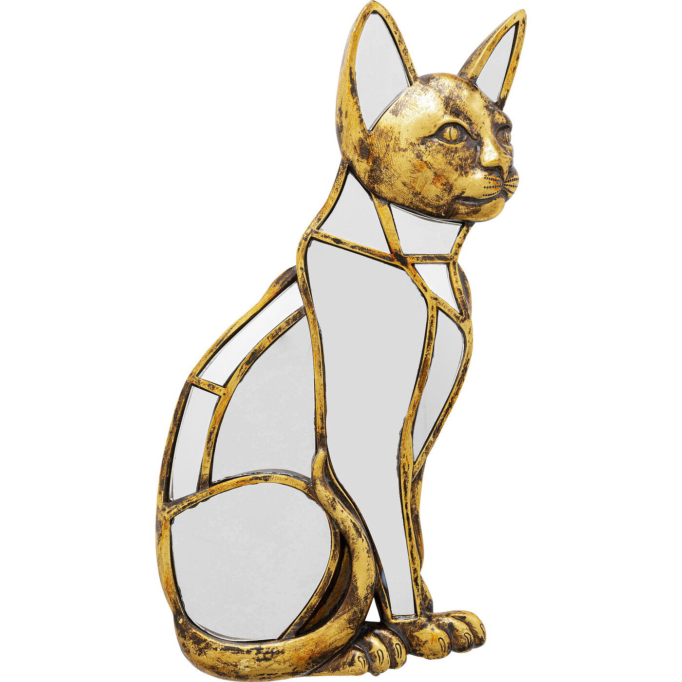 KARE-56982-1400x1400-1.jpg Decoratiune de perete Cat Oglinda 38 cm