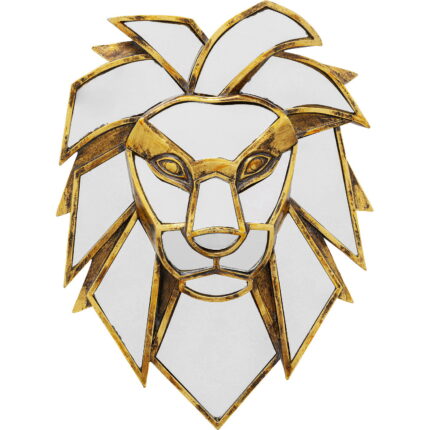 Decoratiune de perete Lion Oglinda 35 cm