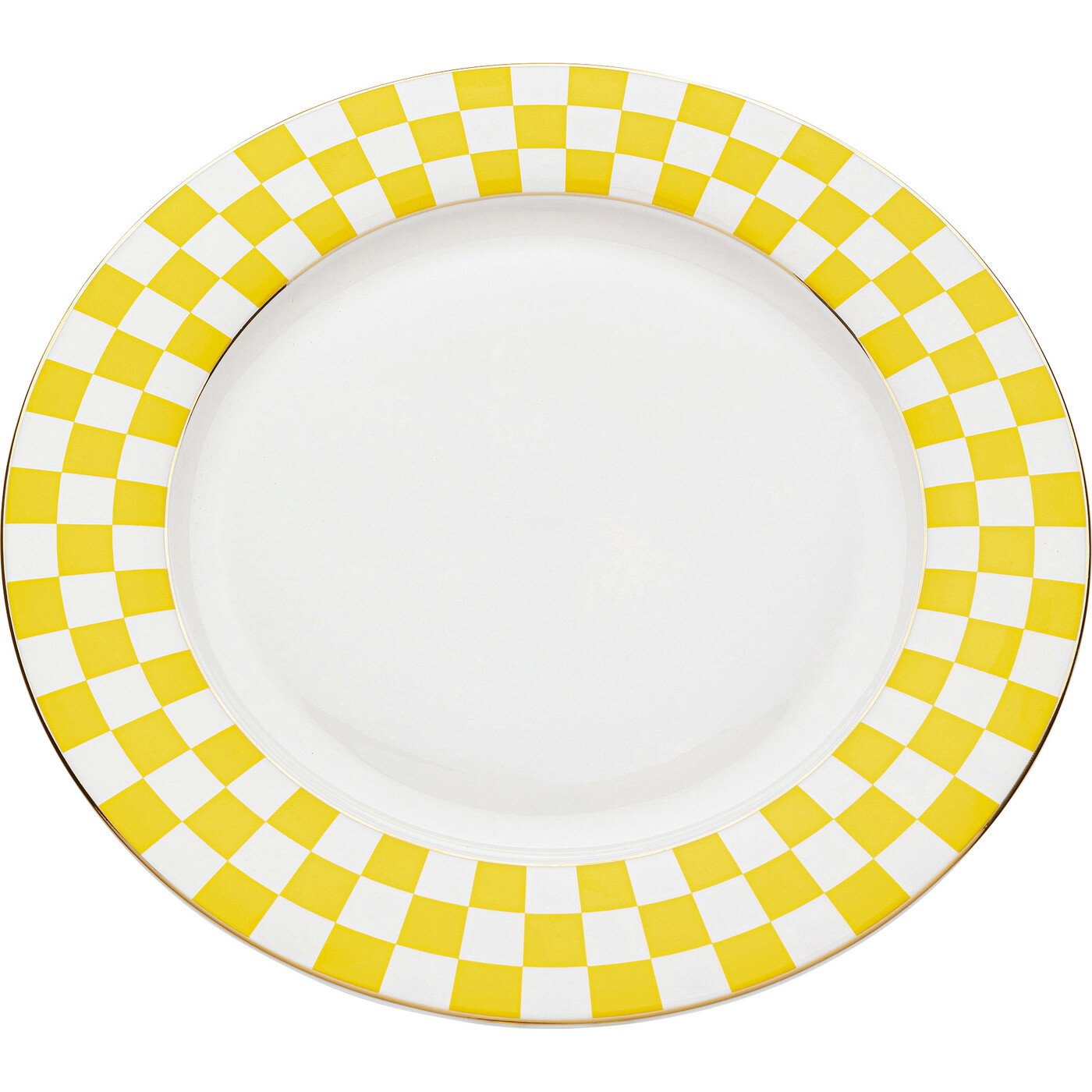 KARE-56988-1400x1400-1.jpg Farfurie Harlequin Galben Ø27 cm