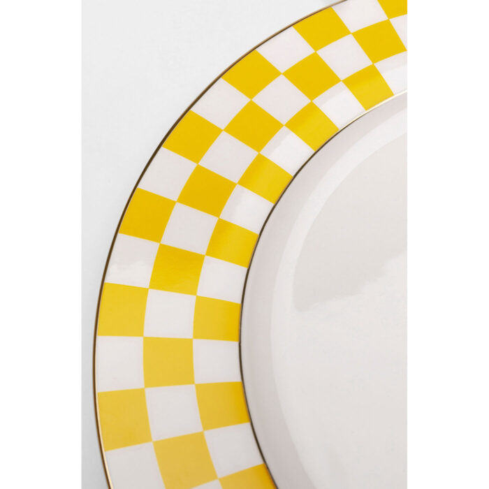 Farfurie Harlequin Galben Ø27 cm